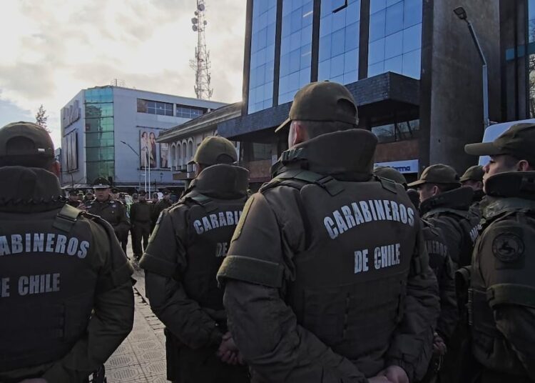 La Araucanía: Carabineros ejecuta más de mil detenciones el primer semestre de 2025 en el marco de “rondas impacto”
