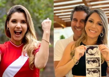 Alexandra Hörler anuncia su embarazo a los 40 años y llora de emocion en su programa Paren todo