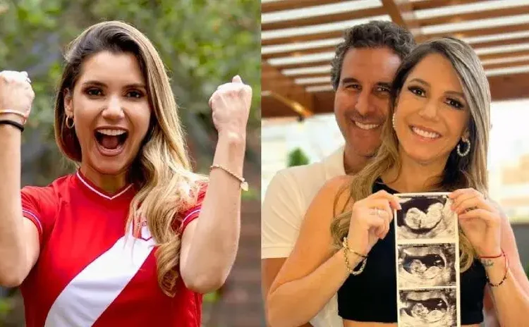 Alexandra Hörler anuncia su embarazo a los 40 años y llora de emocion en su programa Paren todo