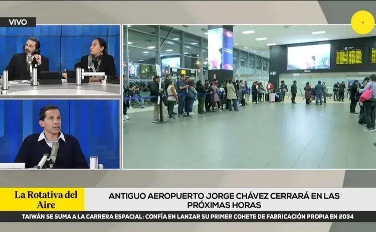 Arquitecto urbanista destacó infraestructura del nuevo Jorge Chávez