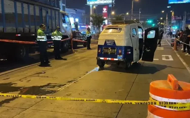 Ataque a balazos contra una mototaxi en Chorrillos deja un muerto y un herido