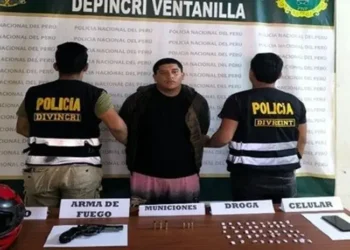 Capturan a presunto extorsionador que exigía S/5 mil semanales a trabajadores de obras de agua y desagüe en Ventanilla