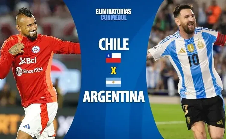 Chile vs. Argentina EN VIVO vía Movistar: partidazo en Santiago por la fecha 15 de las Eliminatorias 2026