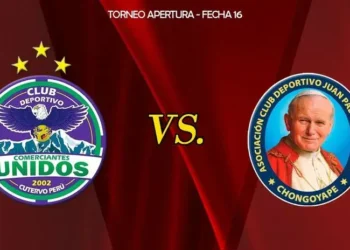 Comerciantes Unidos vs Juan Pablo II en vivo a qué hora juegan y dónde ver fecha 16 Torneo Apertura 2025 por TV Link L1Max online Partidos de hoy