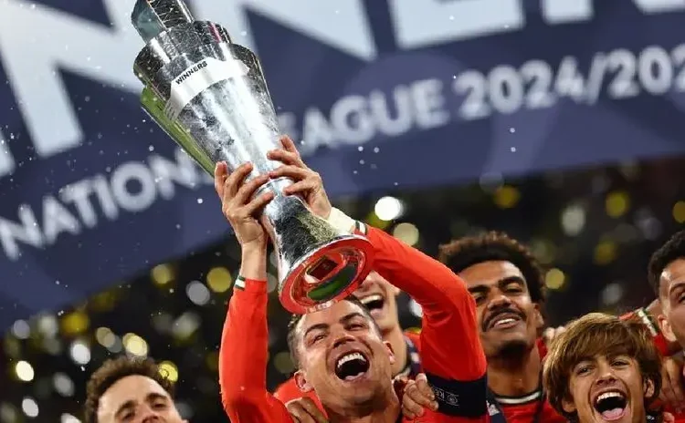 Cristiano Ronaldo levantó la Copa: así celebró Portugal tras ganar la UEFA Nations League [FOTOS]
