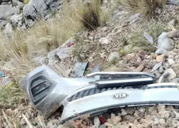 Cuatro integrantes de una familia mueren en un accidente vehicular