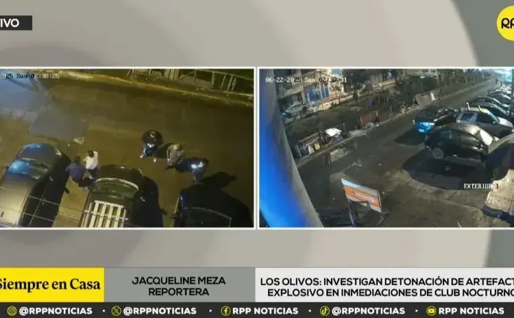 Desconocidos detonan explosivo en las inmediaciones del club nocturno ‘Las Sirenitas’ en Los Olivos