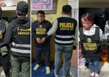 Detienen a once presuntos integrantes de banda acusada de sicariato y extorsión en La Libertad