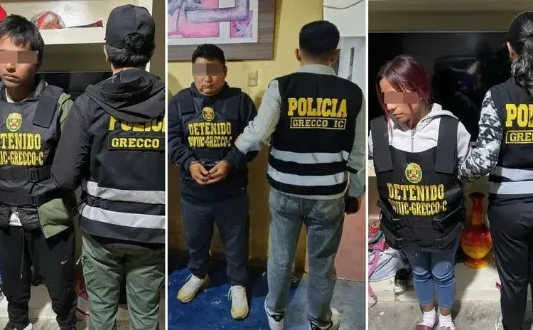 Detienen a once presuntos integrantes de banda acusada de sicariato y extorsión en La Libertad