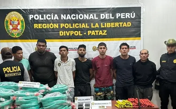 Detienen a vinculados a ‘Los Pulpos’ acusados de secuestro a minero en Pataz