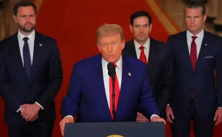 Donald Trump, tras bombardear bases nucleares en Irán: "Si la paz no llega rápido, iremos por otros objetivos"