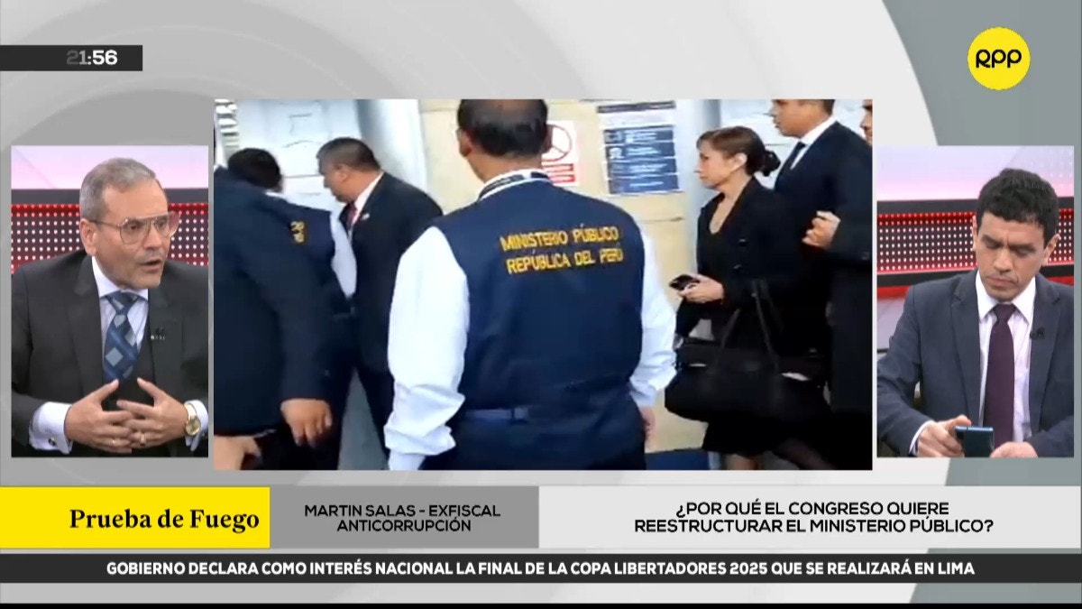 Anti -corrupción ex advierte al intento del Congreso de tomar el control absoluto del ministerio público
