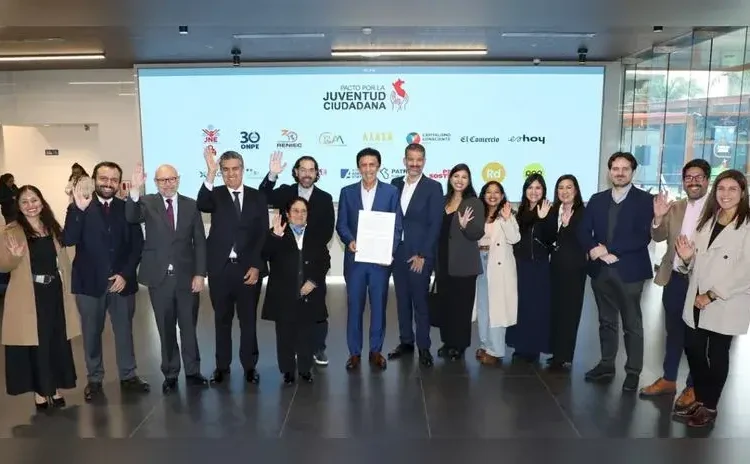 Grupo RPP firma pacto para impulsar el voto informado entre los jóvenes