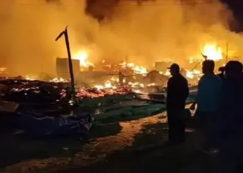 Incendio destruye varias viviendas en el centro poblado Alto Molino