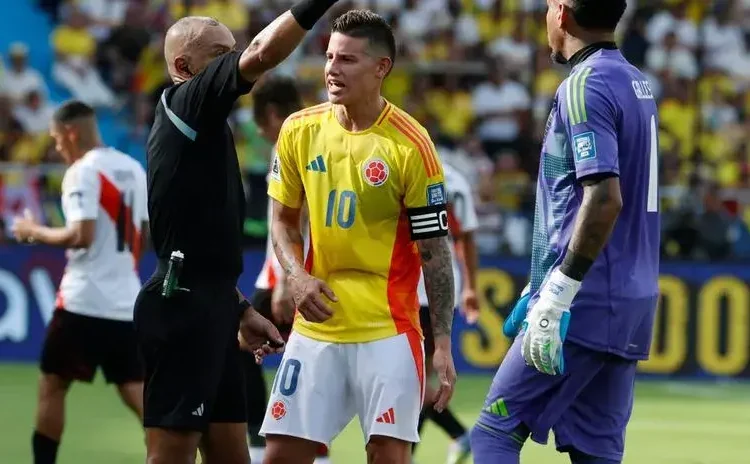 James Rodríguez lamentó empate por fecha 15 de Eliminatorias 2026, “Da bronca”