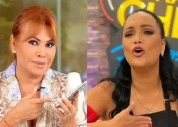 Magaly Medina encara a Mariella Zanetti por actitud de su esposo Javier Blondet con Gamille hija de Farid Ode