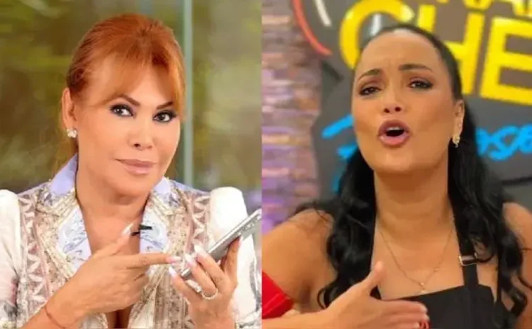 Magaly Medina encara a Mariella Zanetti por actitud de su esposo Javier Blondet con Gamille hija de Farid Ode