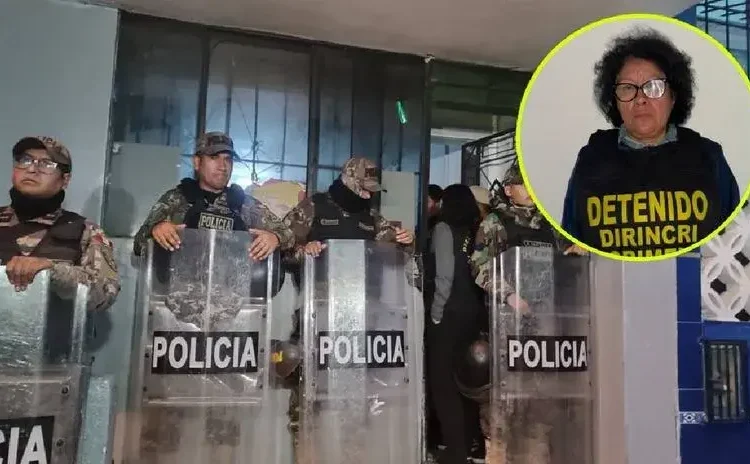 Martina Hernández, madre del delincuente, fue capturada en megaoperativo de la PNP