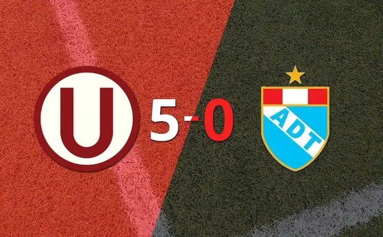 Universitario liquidó con una goleada a ADT de Tarma por 5 a 0