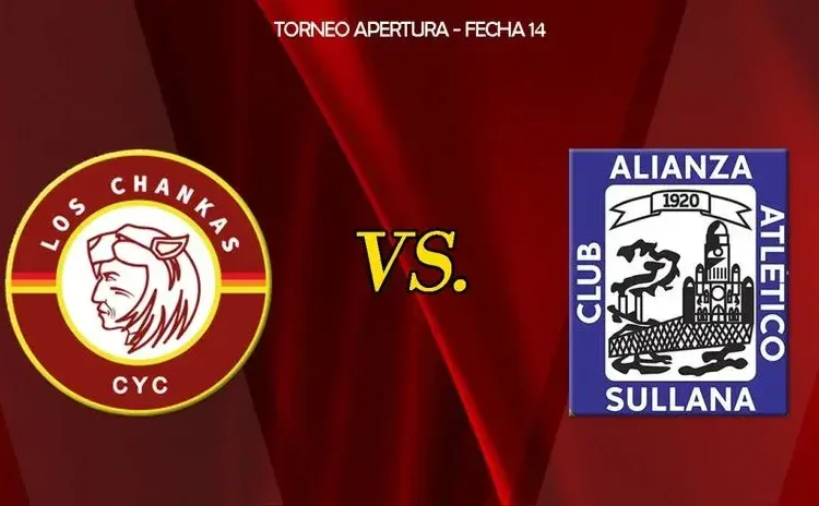 VER HOY Los Chankas vs Alianza Atlético en vivo horario y canales TV en fecha 14 Torneo Apertura 2025 vía L1Max online link gratis Partidos de hoy