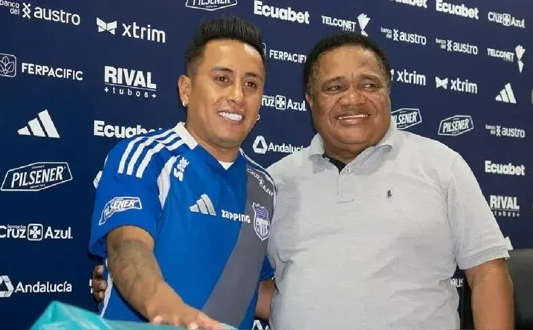 Ver ECDF Christian Cueva en Emelec vs Delfín EN VIVO a qué hora y dónde ver debut en LigaPro Ecuador vía Zapping TV online Partidos de hoy