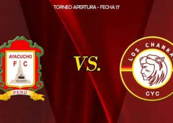 Ver L1 MAX, Ayacucho FC vs Los Chankas EN VIVO fecha, horario y canales TV en fecha 17 Torneo Apertura 2025 online gratis Partidos de hoy Liga 1