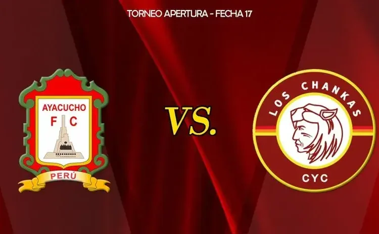 Ver L1 MAX, Ayacucho FC vs Los Chankas EN VIVO fecha, horario y canales TV en fecha 17 Torneo Apertura 2025 online gratis Partidos de hoy Liga 1