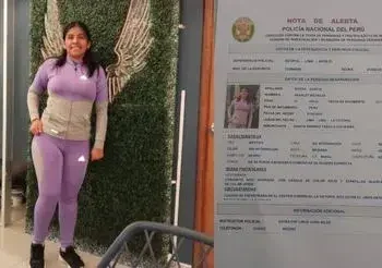 buscan a joven huarmeyana de 23 años que se perdió en Gamarra