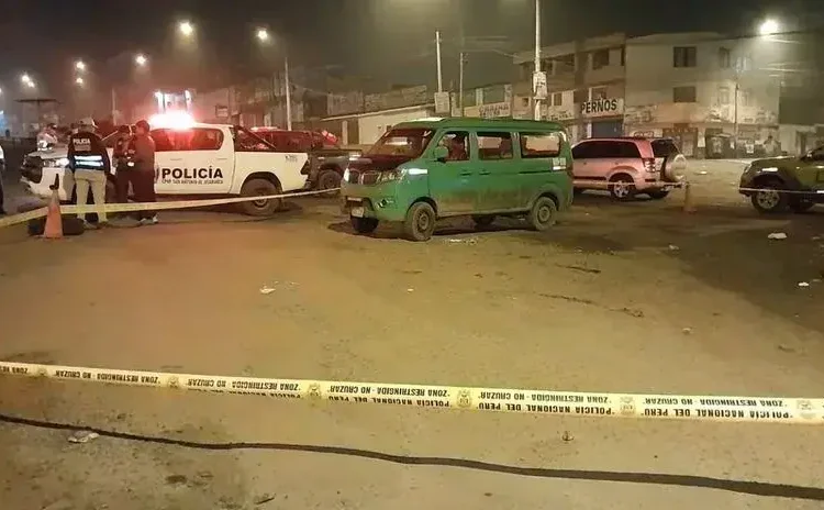 colectivero fue asesinado a balazos frente a su pareja