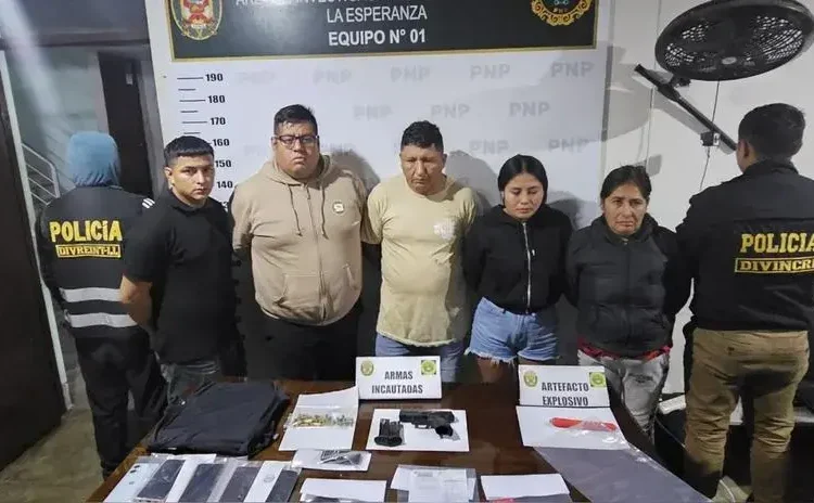 detienen a presunto lugarteniente de ‘Cuchillo’ en Trujillo