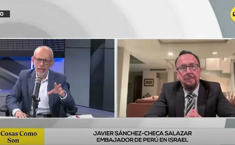 embajador peruano en el país asegura que bombardeos no dejaron compatriotas heridos