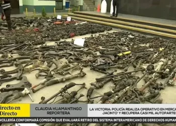 incautan cientos de autopartes de dudosa procedencia por un valor de S/ 200 mil