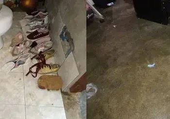 vecinos piden ayuda luego de que desagüe inunde sus casas