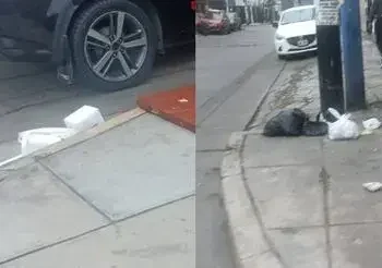 vecinos piden mayor servicio de limpieza en las avenidas de Paracas y Separadora Industrial