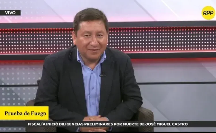 Guido Bellido pide investigación prolija tras muerte de José Miguel Castro, testigo clave en caso de Susana Villarán