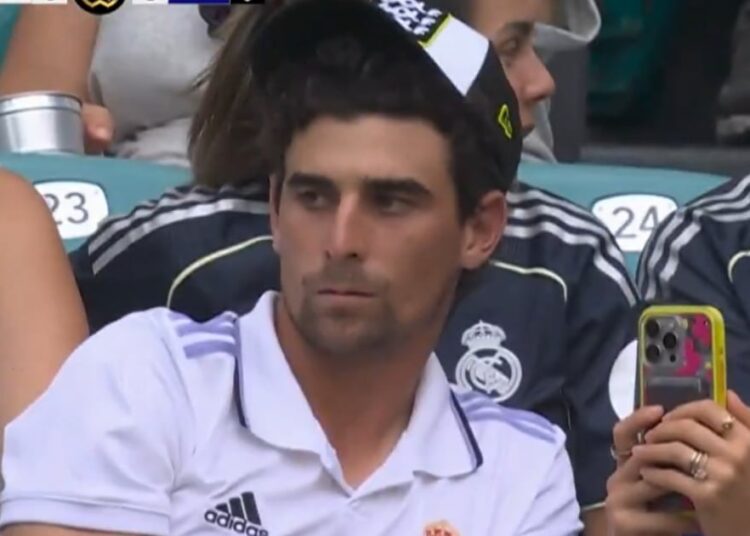 Transmisión oficial captó a Joaquín Niemann viendo al Real Madrid ante la Juventus – Tendencias