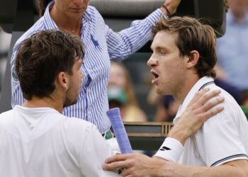 Así fue el tenso diálogo entre Jarry y Norrie tras su partidazo en Wimbledon: ¿Qué se dijeron?