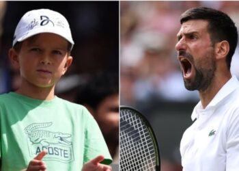 La divertida recolección de autógrafos del hijo de Novak Djokovic en Wimbledon que omite al más importante