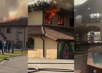 25% de la municipalidad tiene “pérdida total”: alcalde afirma que incendio en Peñalolén comenzó en segundo piso de la casona