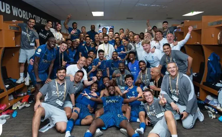 Al Hilal | la fiesta en el vestuario tras eliminar al Manchester City en el Mundial de Clubes