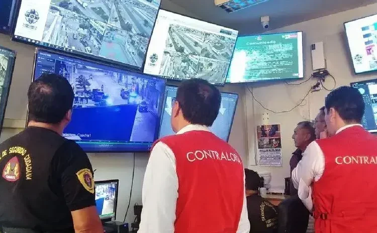 Contraloría encuentra más de 1 500 cámaras de videovigilancia y mil equipos de radiocomunicación inoperativos en gobiernos locales