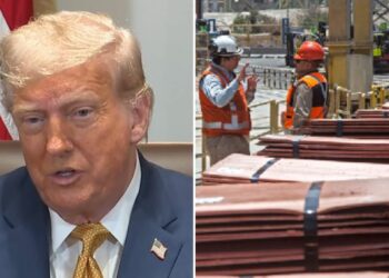 El cobre sufre una duda caída en medio de temores por efecto de los aranceles en la demanda de metales industriales