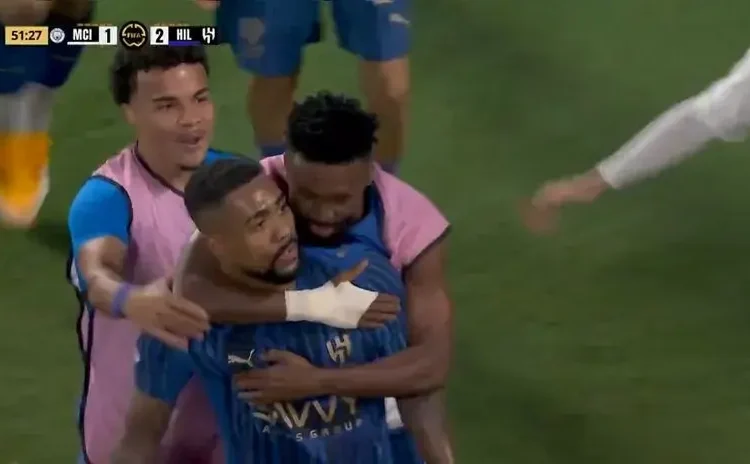 Le dio vuelta al partido: tras un contragolpe letal, Malcom pone el 2-1 para Al Hilal sobre Manchester City [VIDEO]