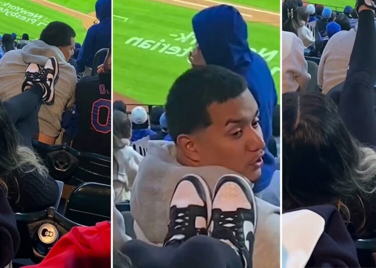 Registran un indignante caso de violencia de una joven en contra de un hombre en un estadio de Estados Unidos