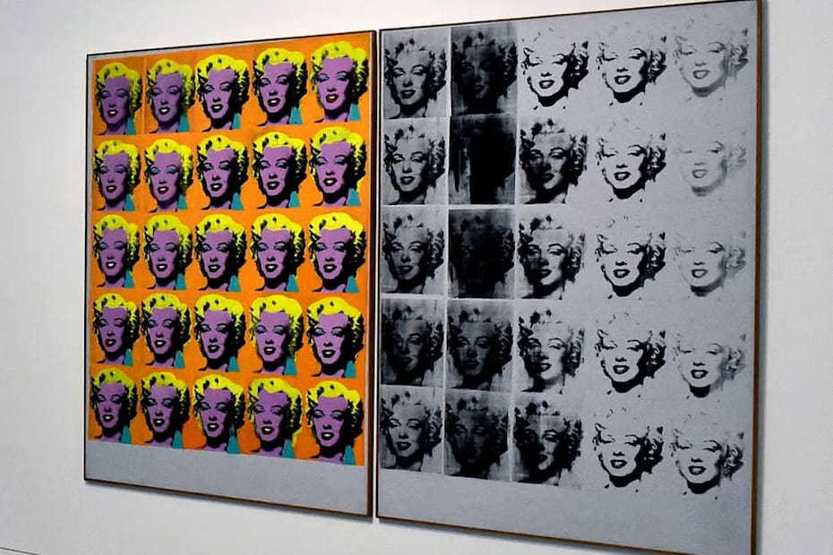 Marilyn Monroe Diptical. Créditos: Unplash.