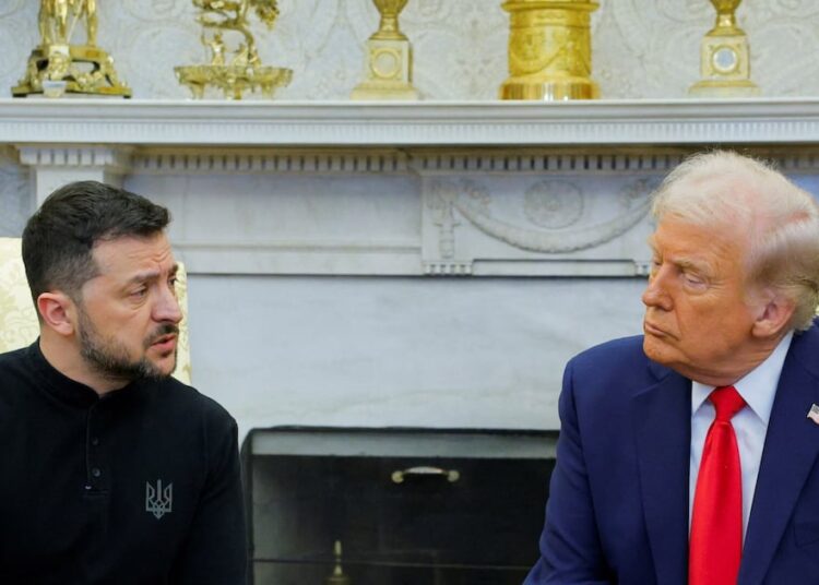 Zelensky llega a Washington para sostener crucial cita con Trump en medio de fuerte respaldo europeo
