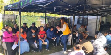 La Florida inicia atención a más de 150 vecinos y sus mascotas ante inminente desalojo de segunda etapa de Toma Dignidad