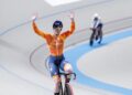 Récord mundial en Chile: Hetty van de Wouw brilla en el kilómetro contrarreloj femenino del Mundial de Ciclismo de Pista