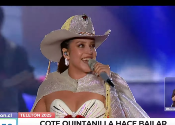 Despierta “El Monstruo” de la Teletón: público en el Estadio Nacional pide que María José Quintanilla vaya al Festival de Viña