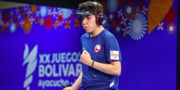 Diego Parra le da la primera medalla al Team Chile en los Juegos Bolivarianos